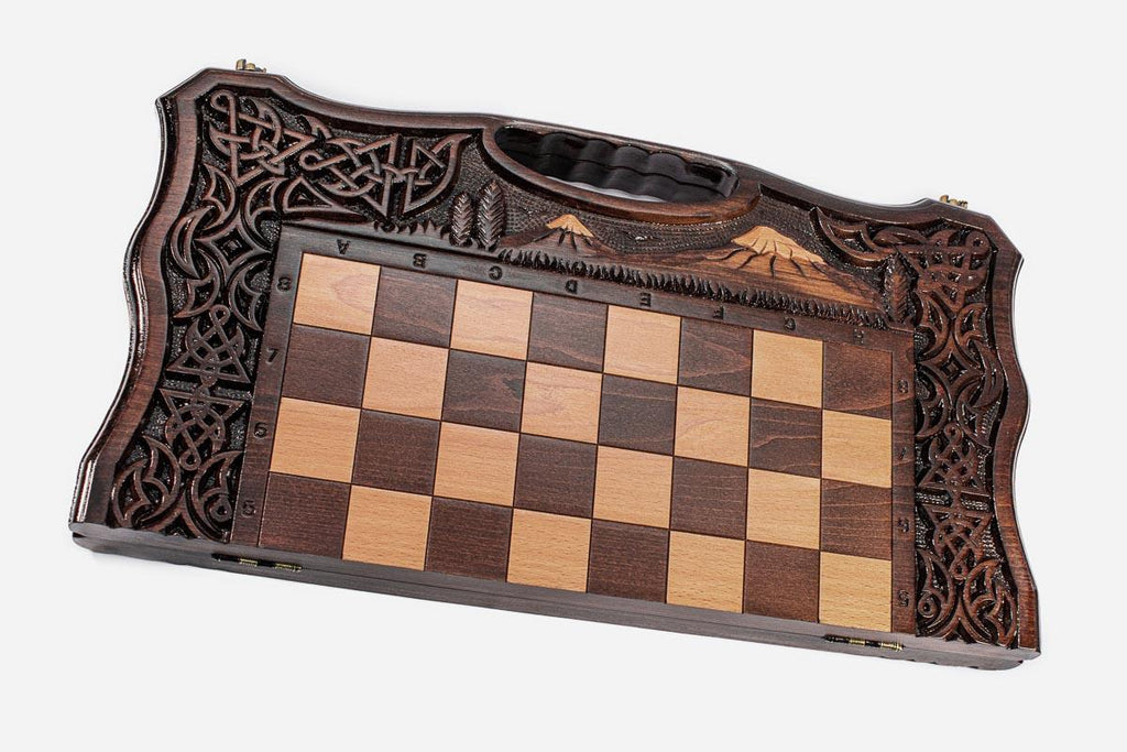 Mount Ararat chess and backgammon set - view 3