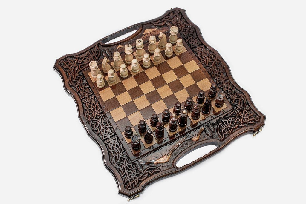 Mount Ararat chess and backgammon set - view 4