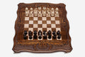 Large Classic Beech Chess and Backgammon Set II