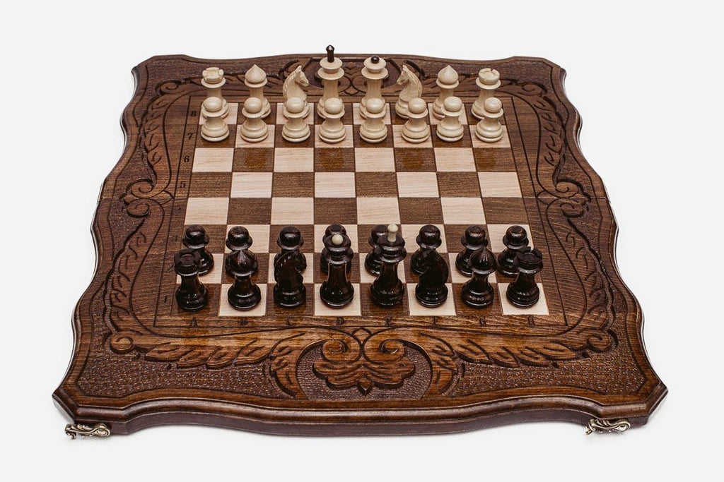 Classic chess and backgammon set - view 4