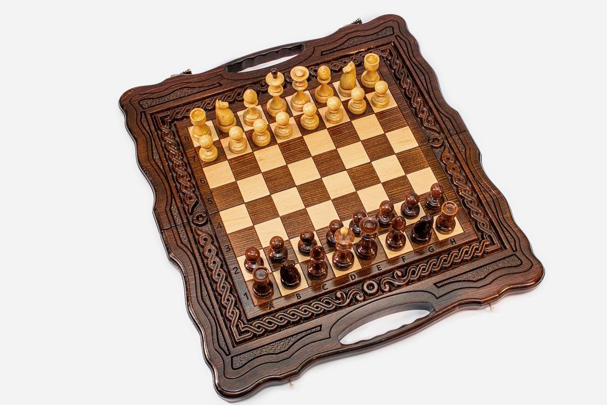 Classic chess and backgammon set - view 3