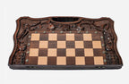 Ornamental Rosette chess and backgammon set - view 3