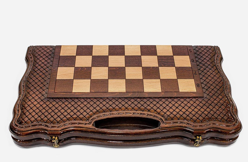 Baklava Lattice chess and backgammon set - view 3