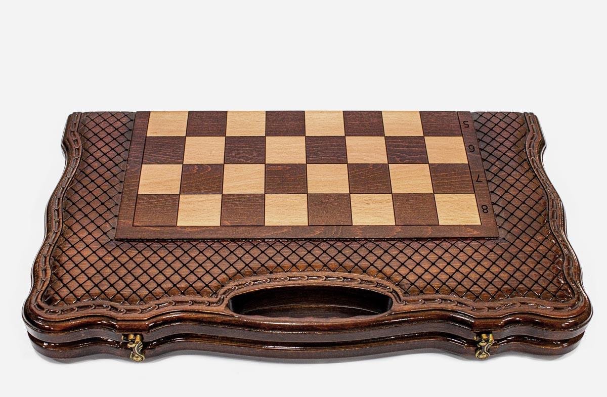 Baklava Lattice chess and backgammon set - view 3