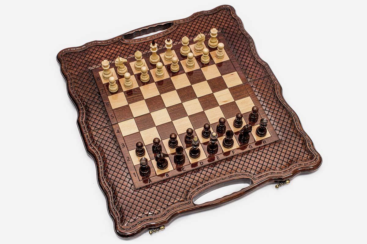 Baklava Lattice chess and backgammon set - view 5