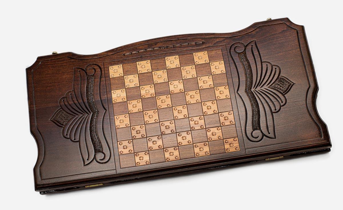 Ararat and Khor Virap backgammon set folded