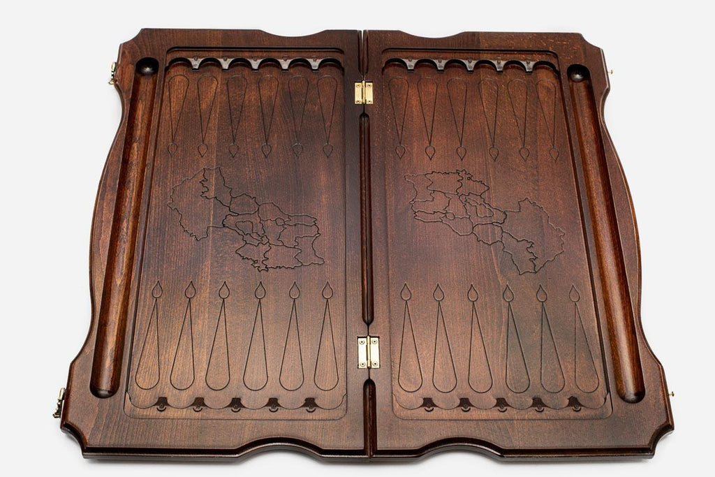 Khor Virap backgammon open playing surface
