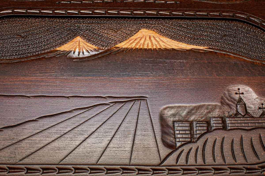 Ararat Khor Virap backgammon checkers and dice