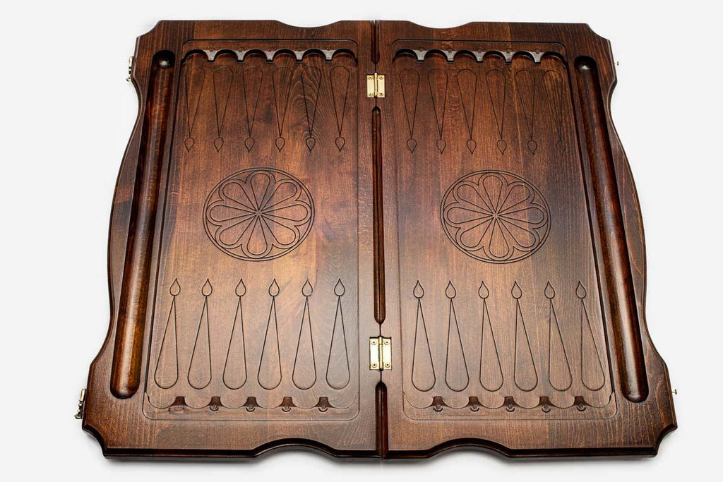 Eagle backgammon open board
