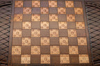 Eagle wooden backgammon set