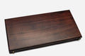 Minimalist smooth wooden backgammon board