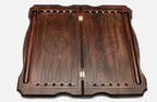 Backgammon Set Horse - handmade wooden backgammon board