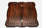 Backgammon Set Bull - handmade wooden backgammon board