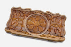 Armenian Backgammon Set - Ornaments XXIV - handmade wooden backgammon board