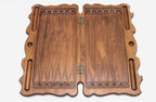 Armenian Backgammon Set II - handmade wooden backgammon board