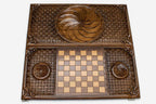 Backgammon Set Infinity - handmade wooden backgammon board