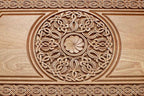 Armenian Backgammon Set - Ornaments XXIII - handmade wooden backgammon board