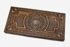 Armenian Backgammon Set - Ornaments XXI - handmade wooden backgammon board