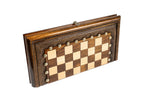 Classic 2 in 1 Chess backgammon board - open board ready for play