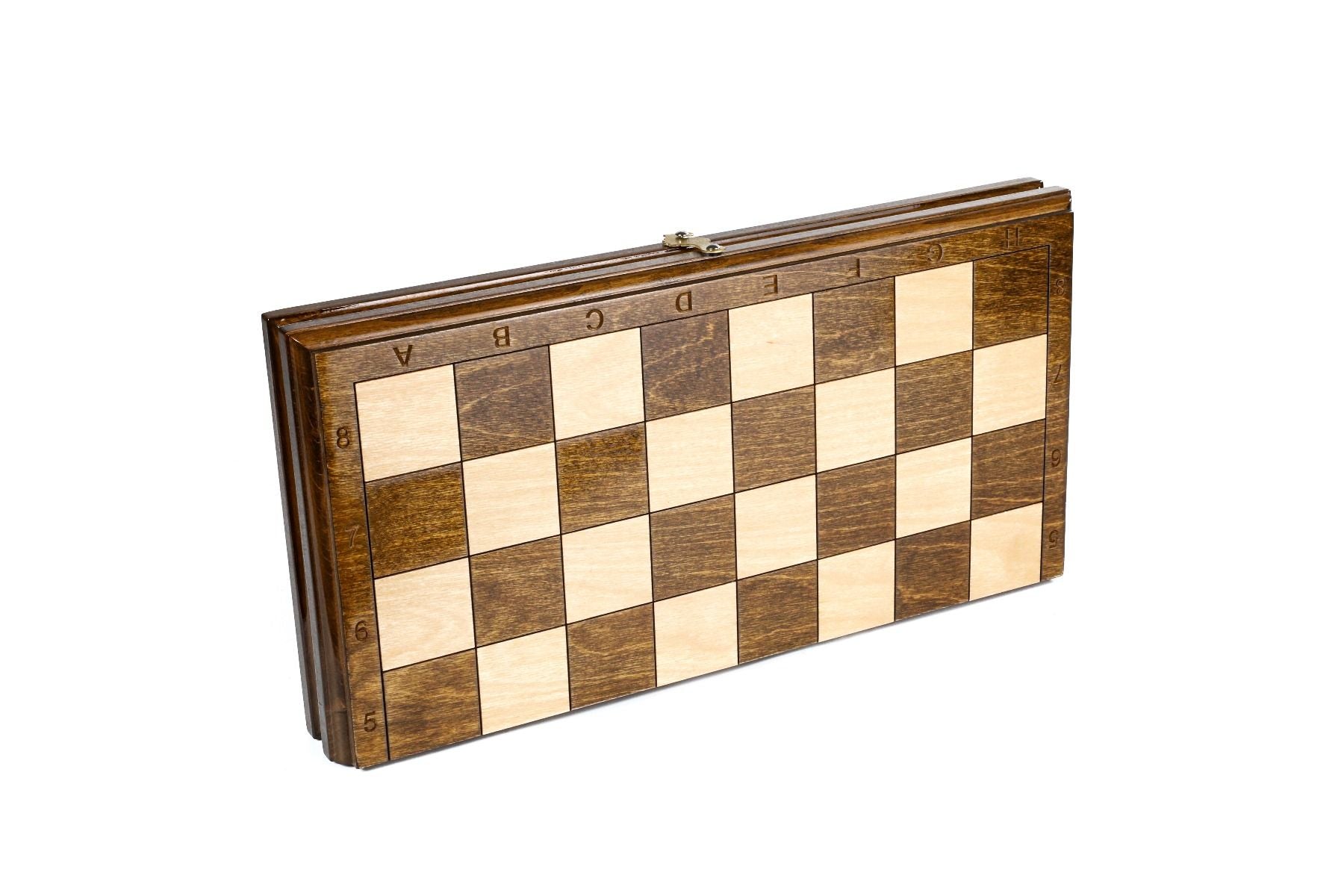Wooden Chess Set with Expanded Playing Field –  15.7" / 40 cm - Unumperfectus