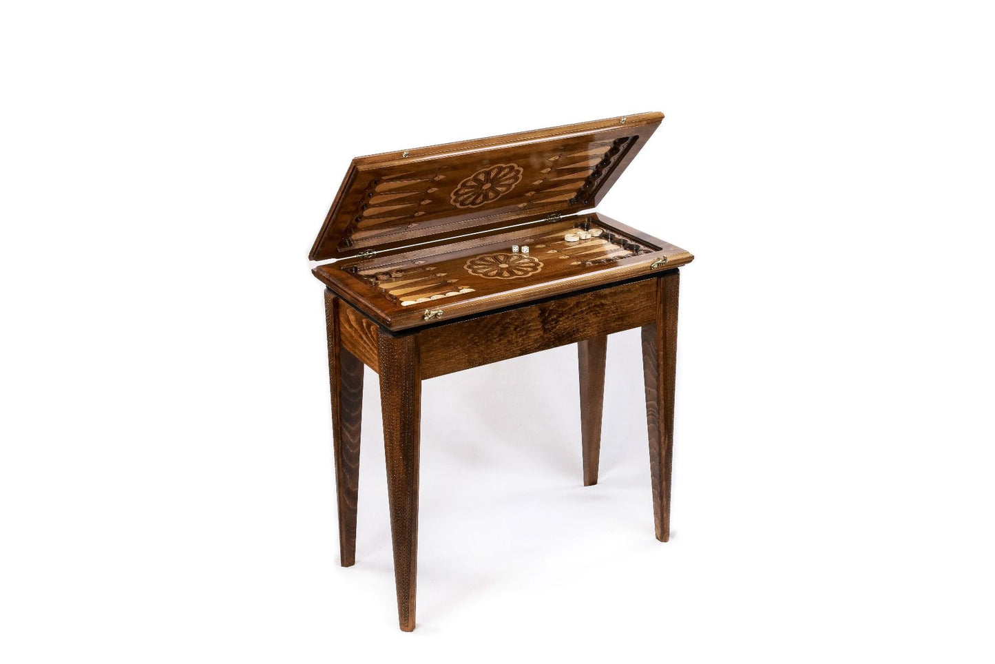 Backgammon Table with Eternity Sign
