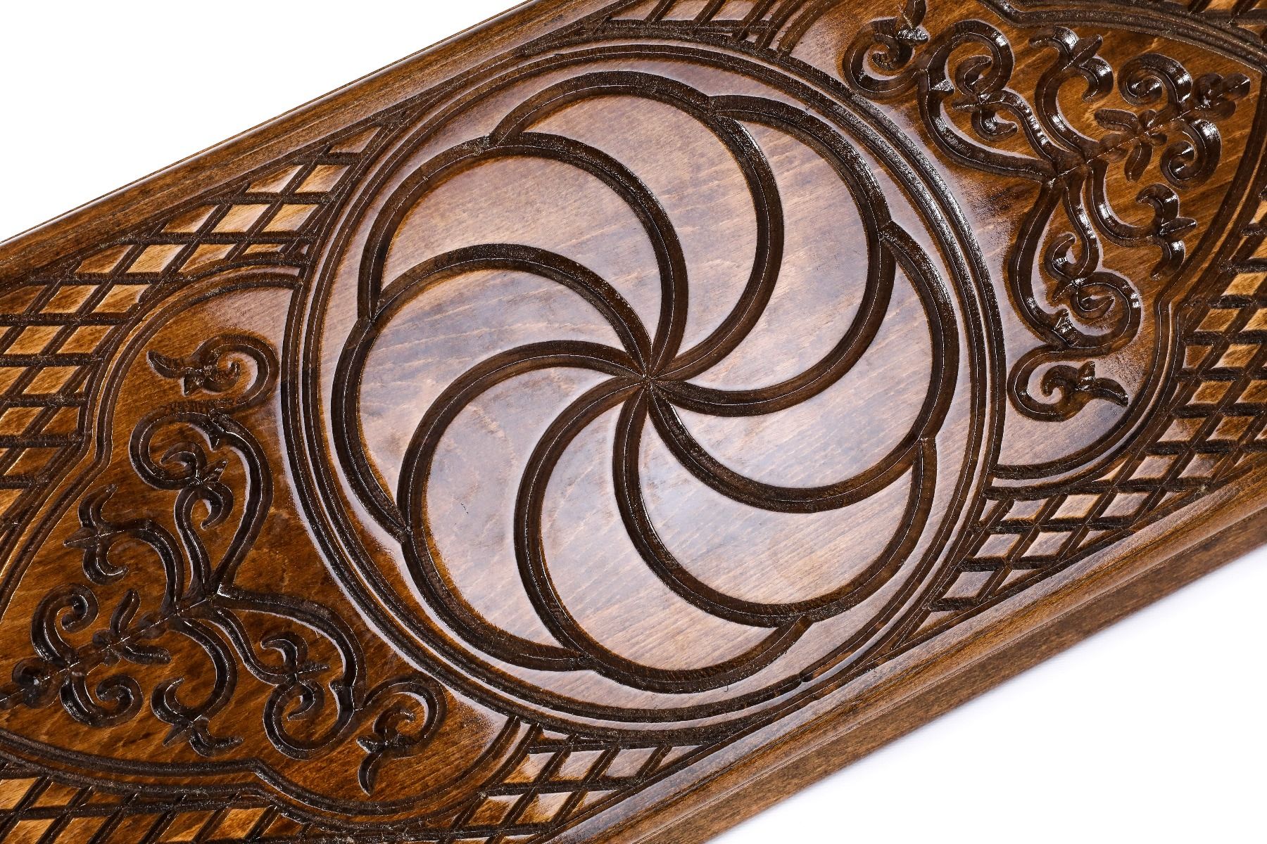 Eternity Carved Backgammon Board 23.6" | 60 cm - Unumperfectus