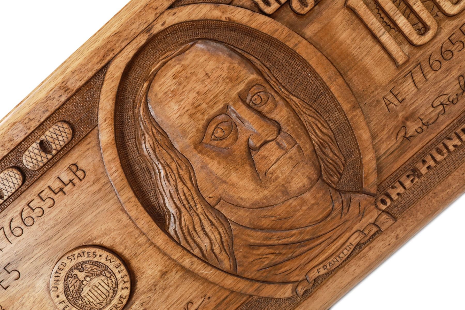 Backgammon Board - $100 Bill Edition