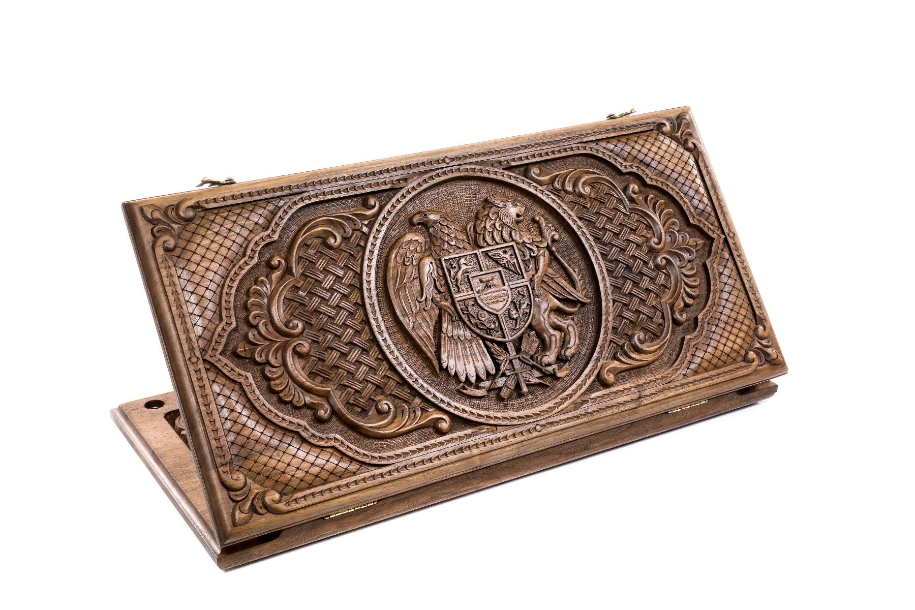 Backgammon Board - Etchmiadzin & Coat of Arms