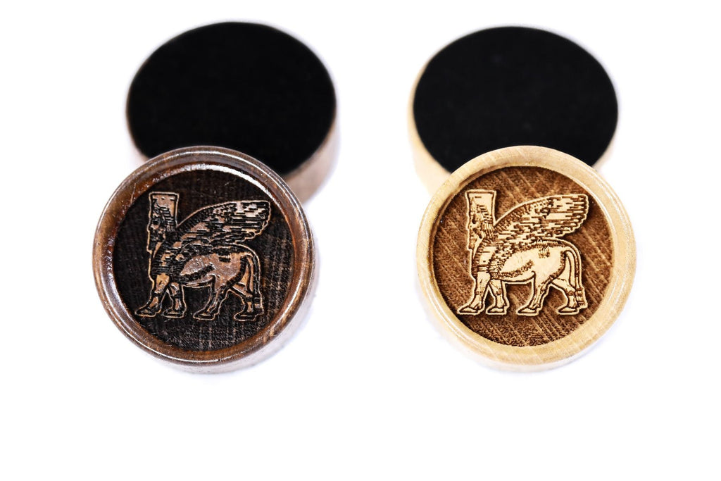 Backgammon Board - Assyrian Coat of Arms - Unumperfectus