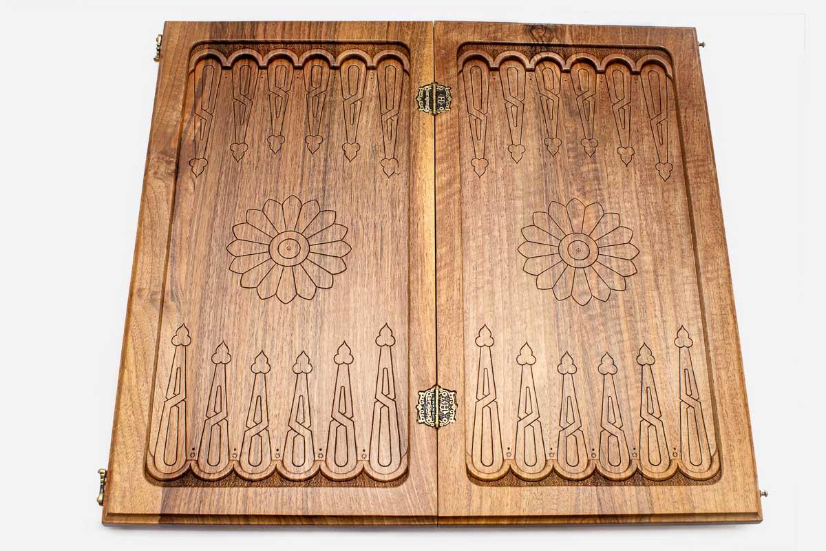 Detail of the interlaced knotwork