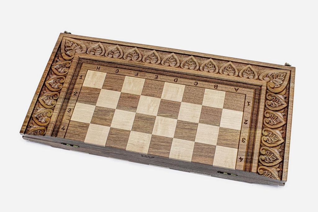 Royal Master-Carved chess and backgammon set - view 4