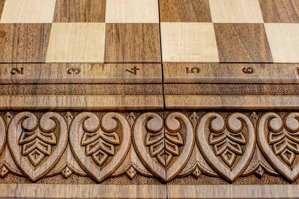 Royal Master-Carved chess and backgammon set - view 3