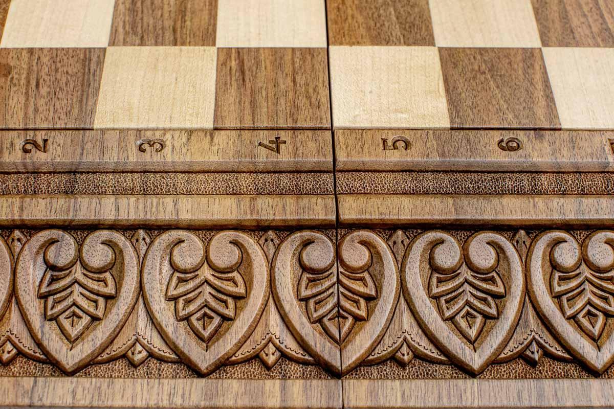Royal Master-Carved chess and backgammon set - view 3