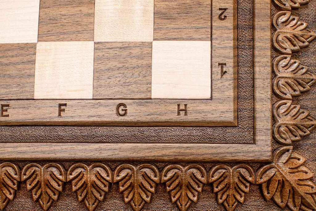 Master-Carved Ornate chess and backgammon set - view 3