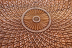 Detail of a corner rosette