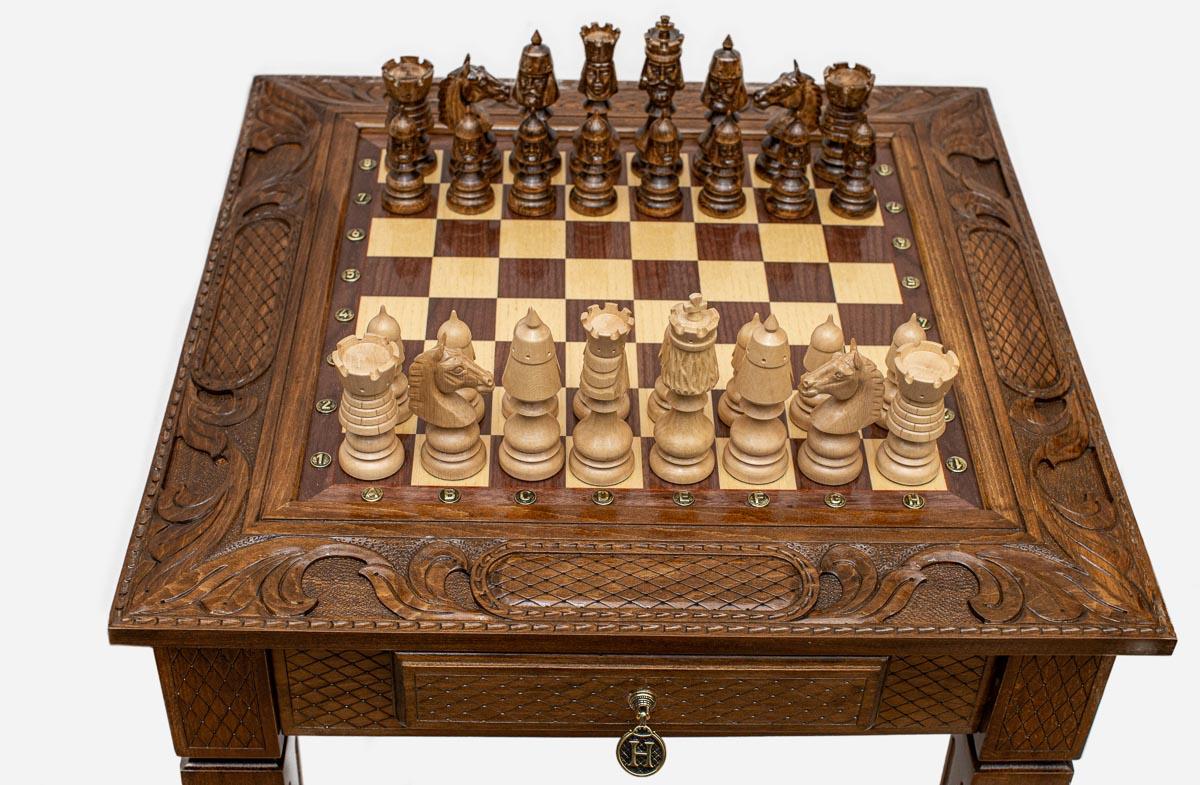 Classic chess table - view 4