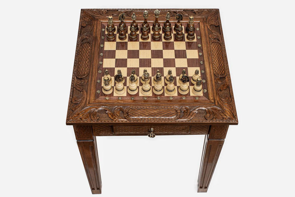 Classic chess table - view 3