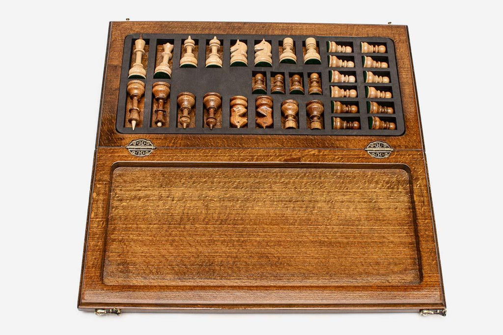 Carved chess set - view 3