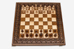 Carved Beech Chess Set