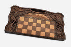 Mount Ararat, Pomegranate and Grapevine chess and backgammon set - view 3