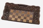 Pomegranate and Grapevine chess and backgammon set - view 4