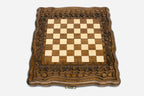 Ornamental Rosette chess set - view 3