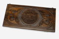 Armenian Backgammon Set - Ornaments XX - handmade wooden backgammon board
