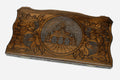 Armenian Backgammon Set - St. Gayane Church - handmade wooden backgammon board