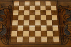 Armenian Backgammon Set - Noravank Monastery - handmade wooden backgammon board