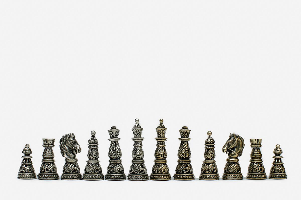 Carved chess set - view 3