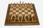 Standard Classic Beech Chess and Backgammon Set