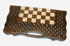 Lattice chess and backgammon set - view 4