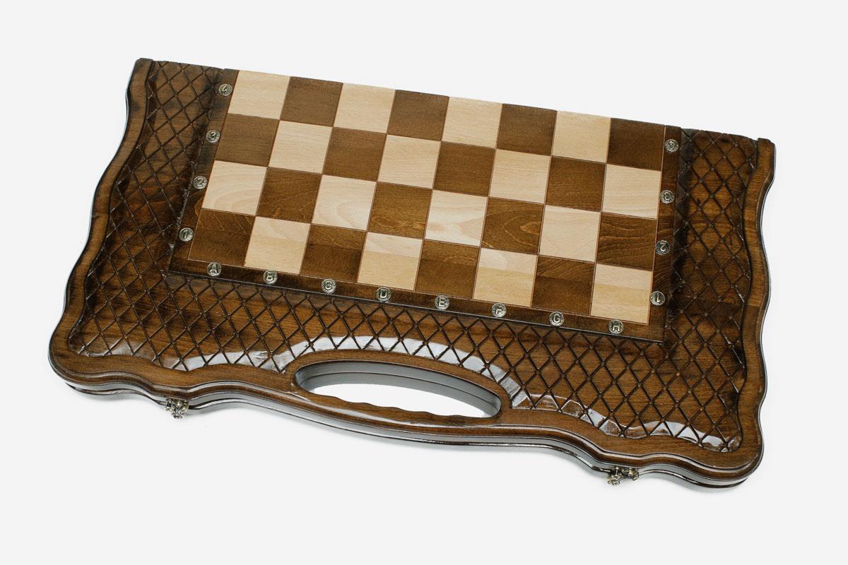 Baklava Lattice chess and backgammon set - view 4