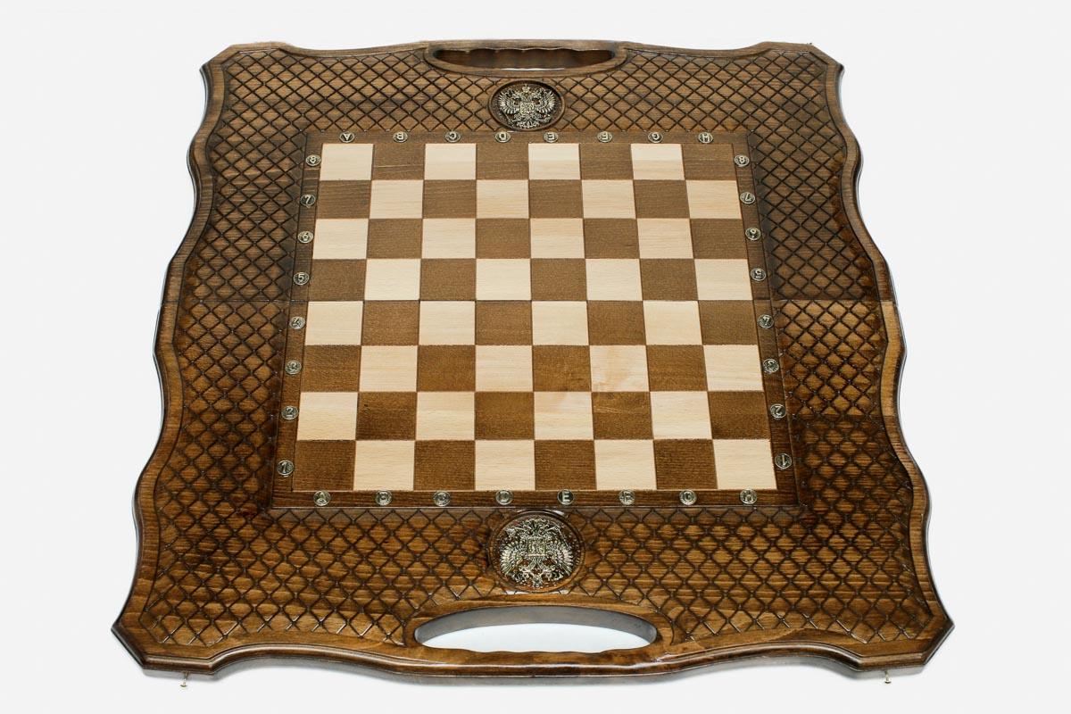 Russian Coat of Arms chess and backgammon set - view 3